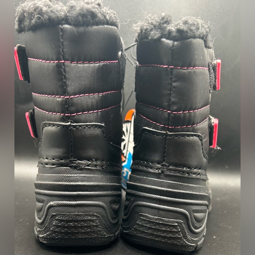 Wonder Nation Black Winter Boots - Picture 3 of 4